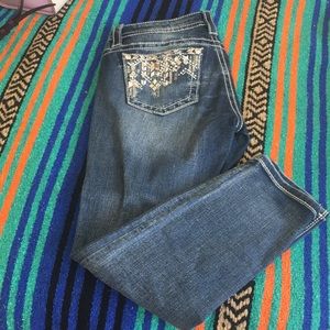 MissMe Signature Ankle Skinny Capris